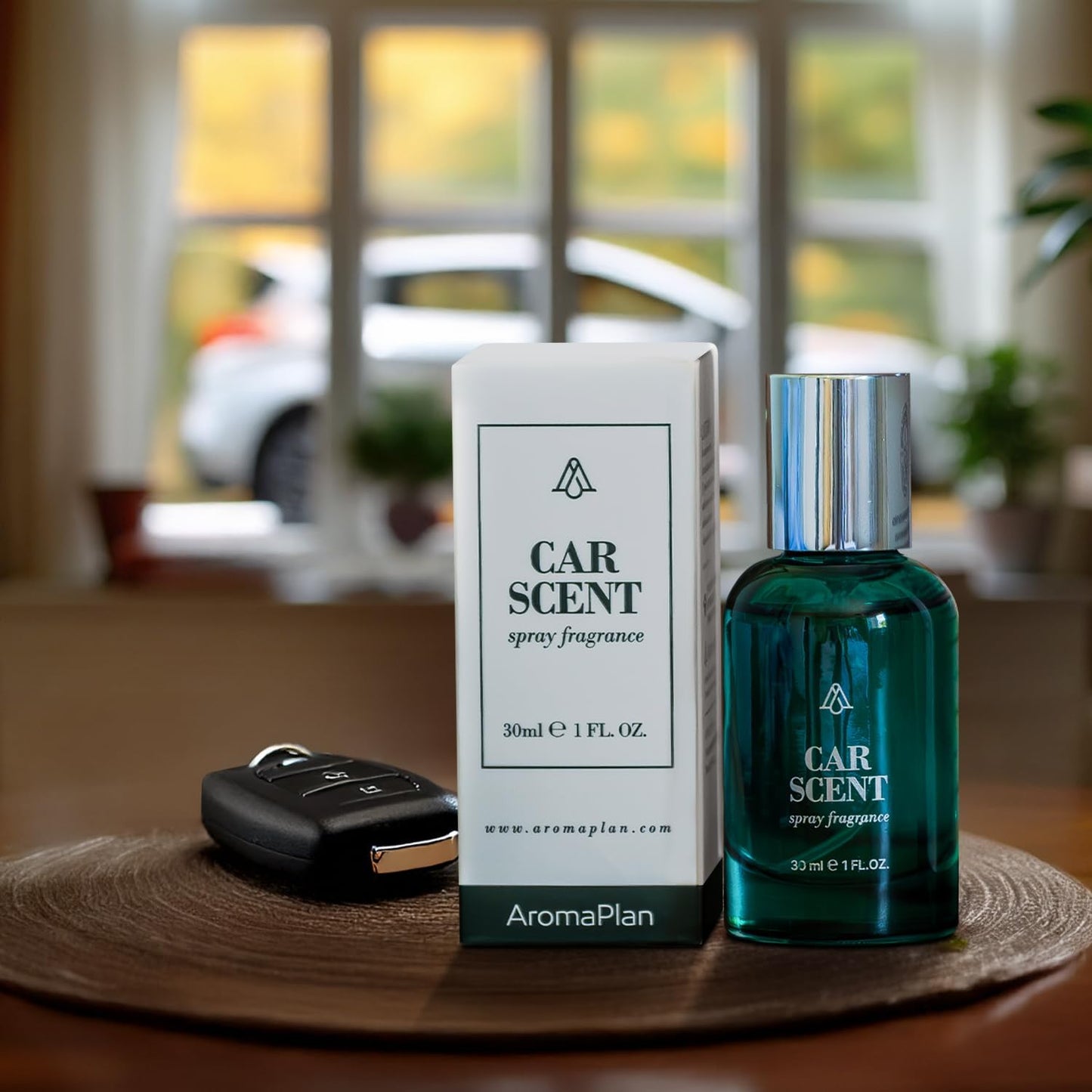 AromaPlan Natural Room Spray & Car Fragrance Kit, My Way-Concentrated, Non-Toxic, Odor Eliminator & Long Lasting- Room Spray Air Freshener- Home, Car, Linen- 5 Star Hotel Scent Fragrance (100&30 ml)
