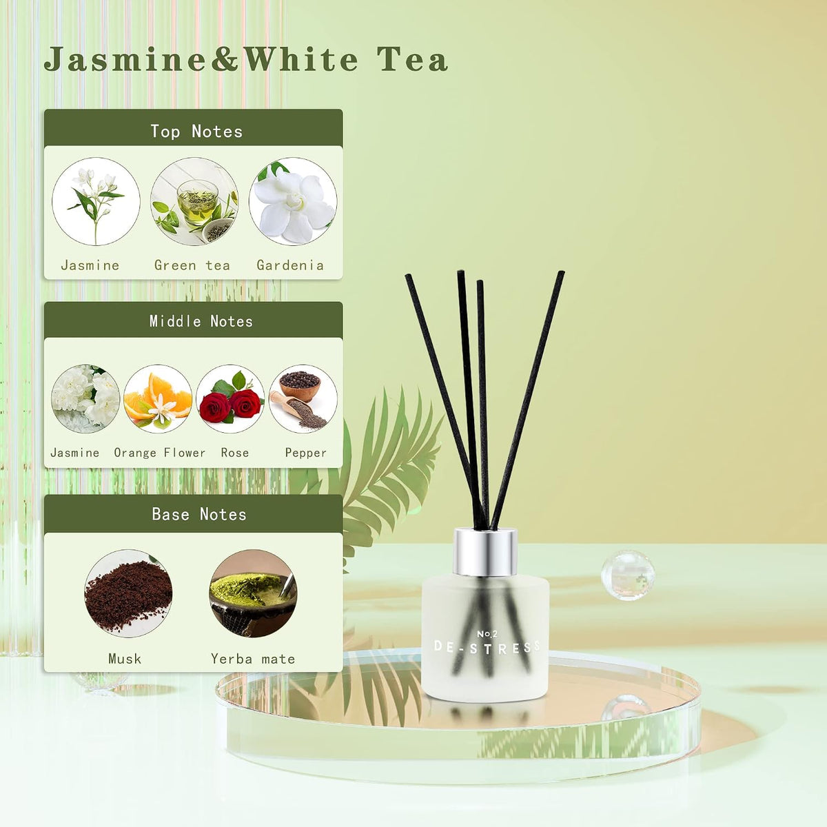 3 Pack Fragrance Reed Diffuser