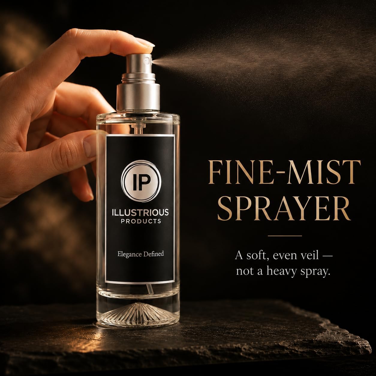 Neroli Room Spray for Home – Luxury Long-Lasting Fragrance Mist, Citrus Floral Woody Scent, Premium Glass Bottle & Gift Box, Fine-Mist Sprayer, Made in USA, 3.3 fl oz / 100 ml