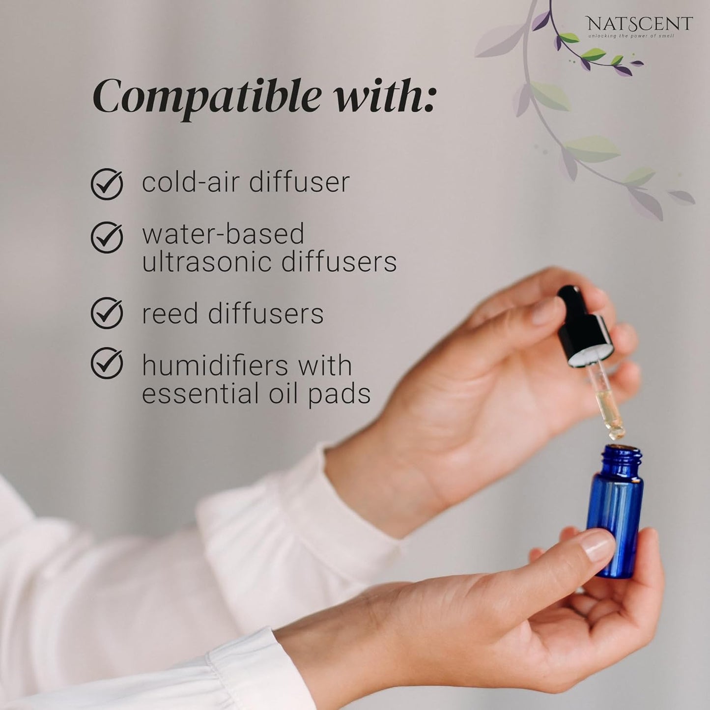 Eucalyptus Mint Essential Oils for Diffusers for Home, Nature-Based Eucalyptus Essential Oil, Long-Lasting & Family-Friendly Diffuser Oils Scents, IFRA Certified, Cold Air & Ultrasonic-4 oz