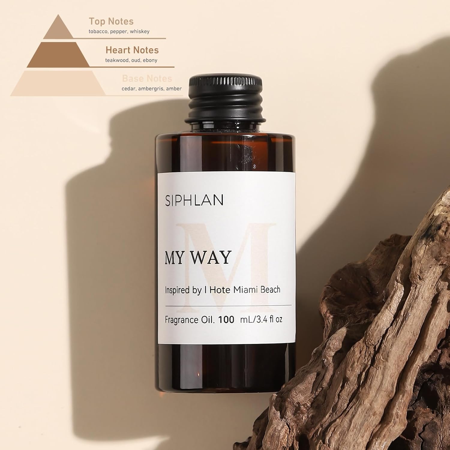My Way Hotel Collection Diffuser Oil – 100mL Luxury Aromatherapy Essential Oil for Diffusers & Waterless Diffusers – Premium Fragrance for Home & Office