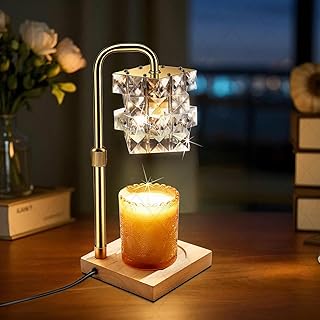 Alpharan Candle Warmer Lamp with Timer - Electric Wax Warmer for Home Desk Decor, Birthday Gifts for Women Mom Men, House Warming Gifts New Home Kitchen Office Dorm