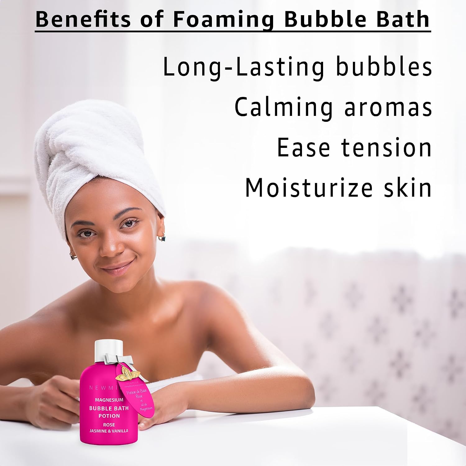 Luxurious Rose Scented Bath Set Pack of 2