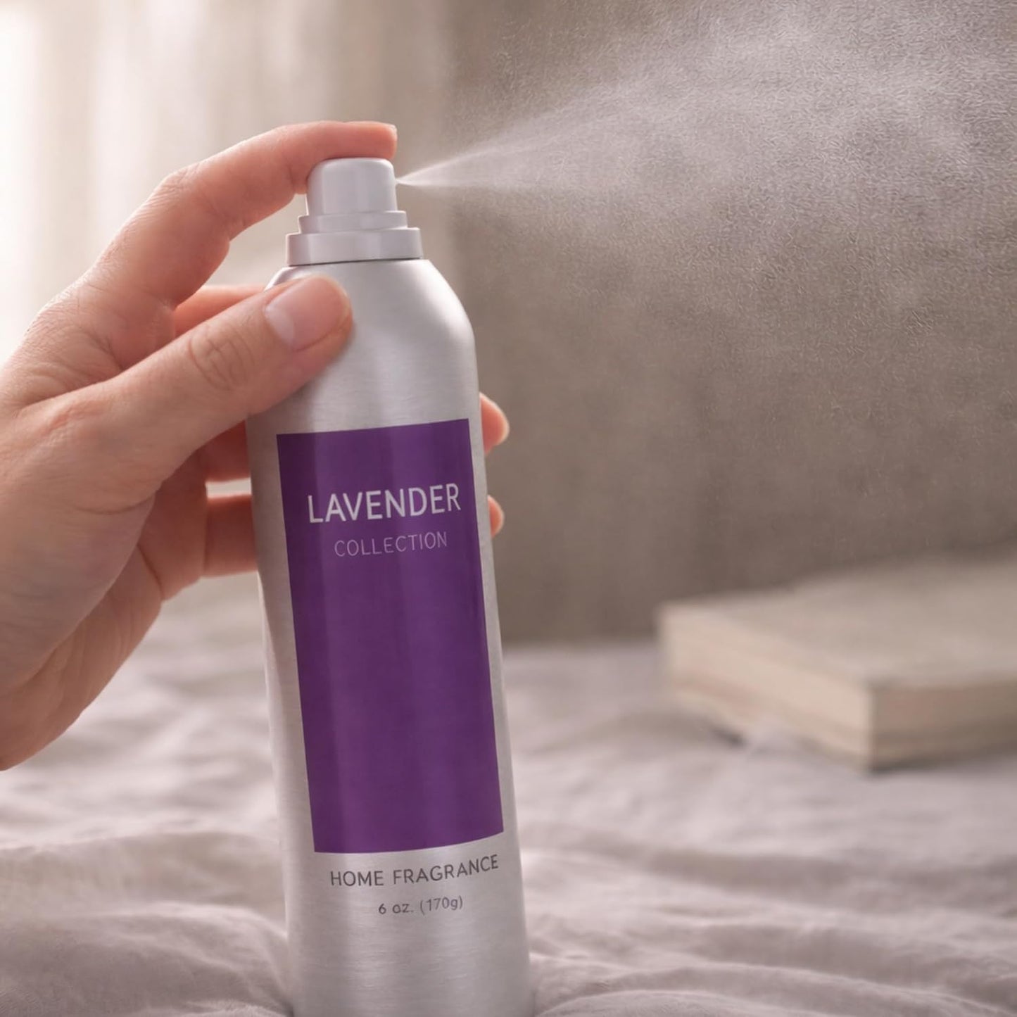Room Fragrance Air Freshener Spray Concentrated Bathroom, Kitchen, Car, or Office Deodorizer, U.S.- Made by AP Fragrance (Lavender)