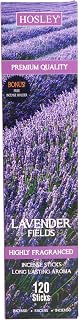 Hosley Lavender Incense Sticks – 120 Pack with Holder, Long-Lasting Aroma for Relaxation, Meditation, Yoga & Home Fragrance, Premium Aromatherapy Incense