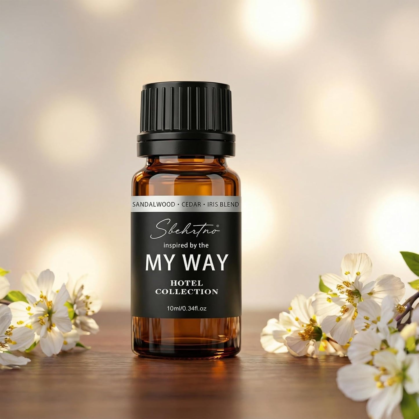 My Way Diffuser Oil – Luxury Hotel Collection, Inspired by The 1 Hotel Miami Scent – Sandalwood, Cedar & Iris (0.34 Fl Oz (Pack of 1))