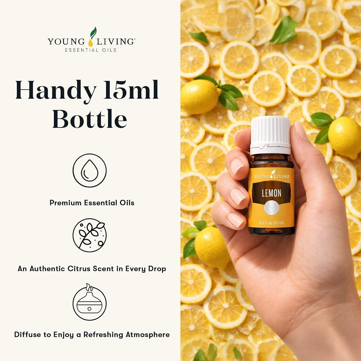 Young Living Lemon Essential Oil 15ml