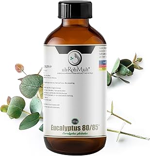 Eucalyptus Globulus 80/85 Essential Oil - 100% Natural Essential Oil - Premium Quality Home Essential Diffuser Oil for Aromatherapy and Skin Care 4oz