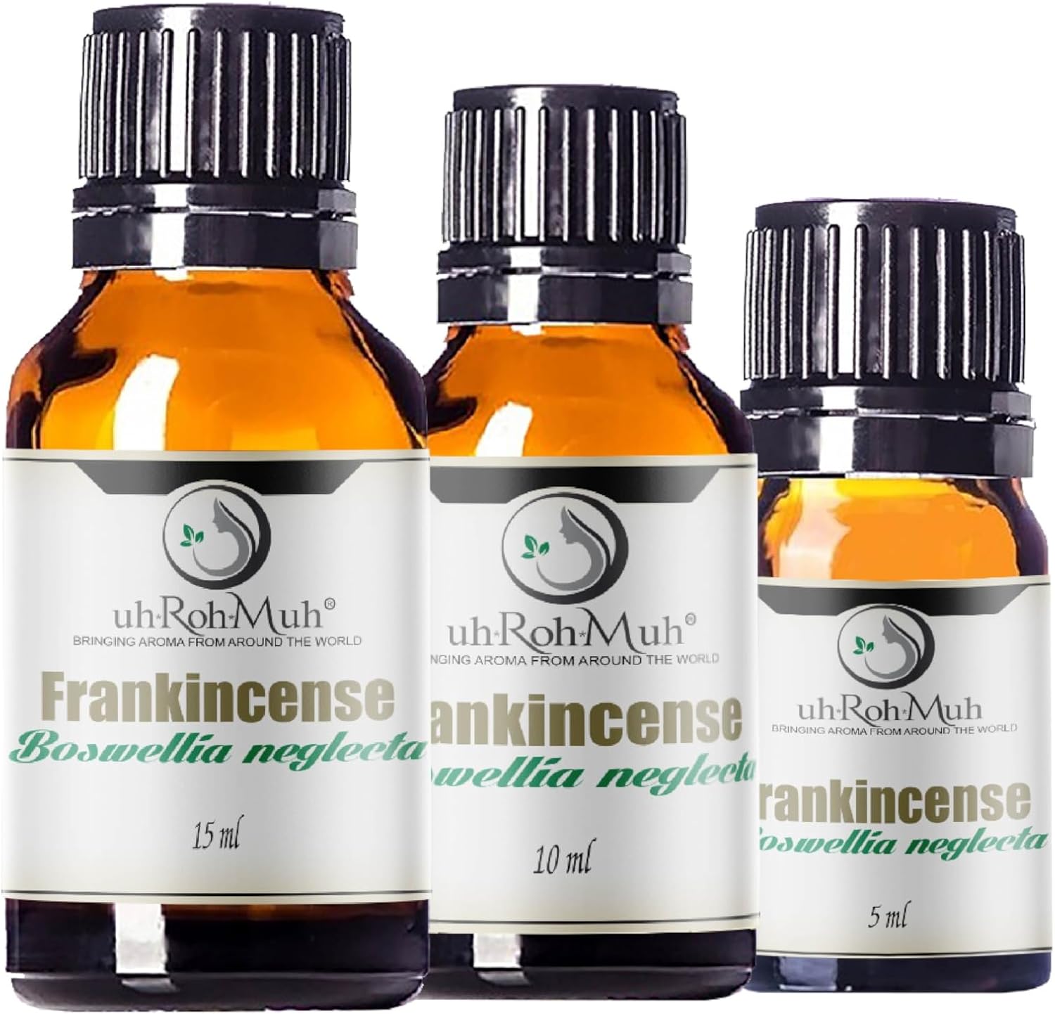 Frankincense Neglecta Essential Oil - Steam Distilled Boswellia Neglecta, Resin Oil, Warm Woody Aroma Base Note for Aromatherapy, Skincare, Massage, and DIY Cosmetic Blends - Ethiopia - 10 ml
