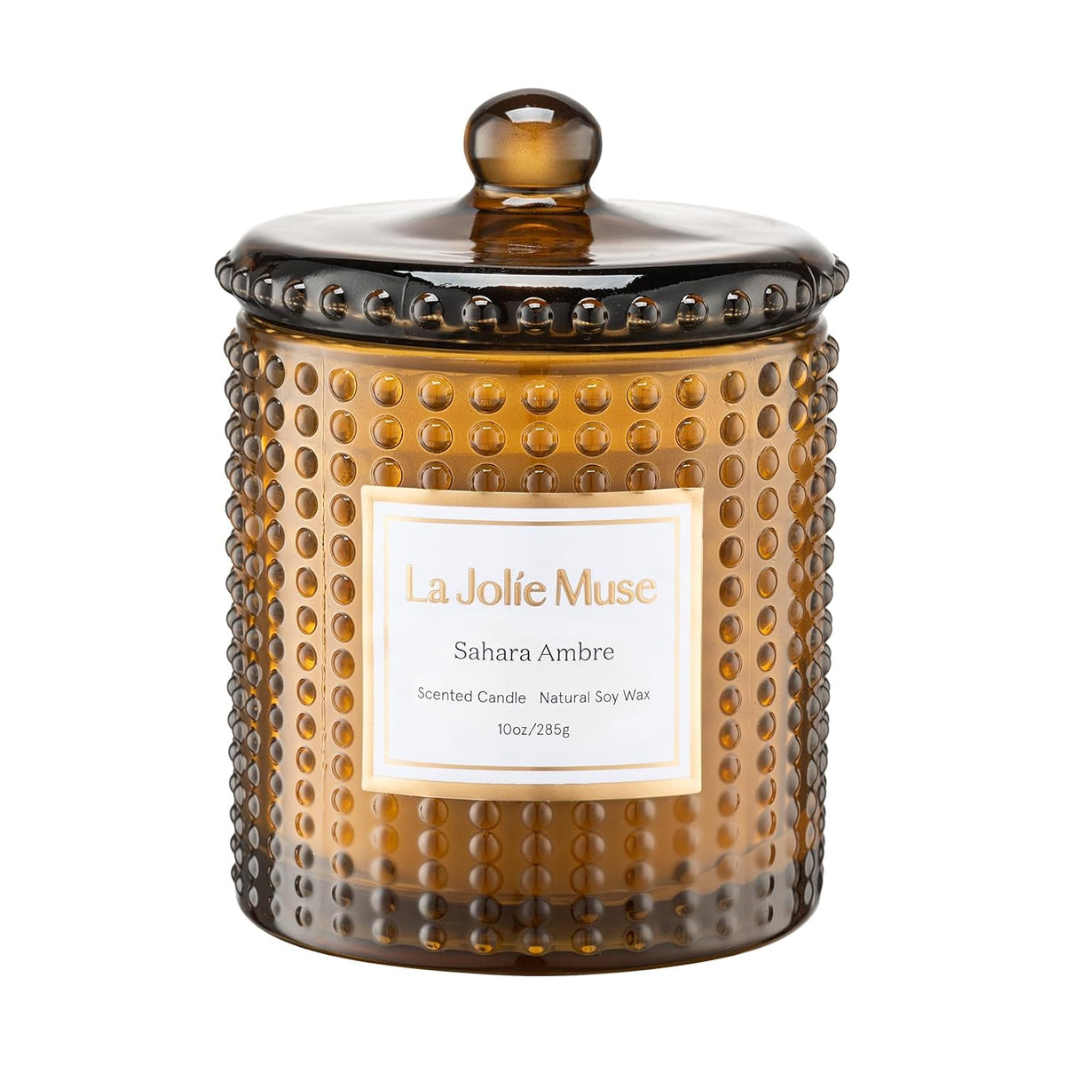 LA JOLIE MUSE Sahara Amber Scented Candles for Home
