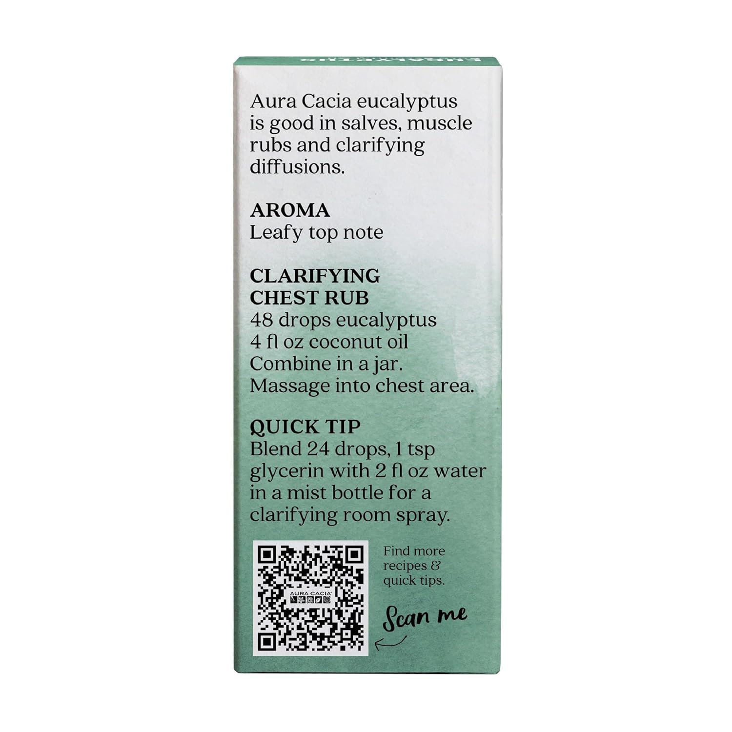 Aura Cacia Eucalyptus Essential Oil, Boxed, 0.5 Ounce