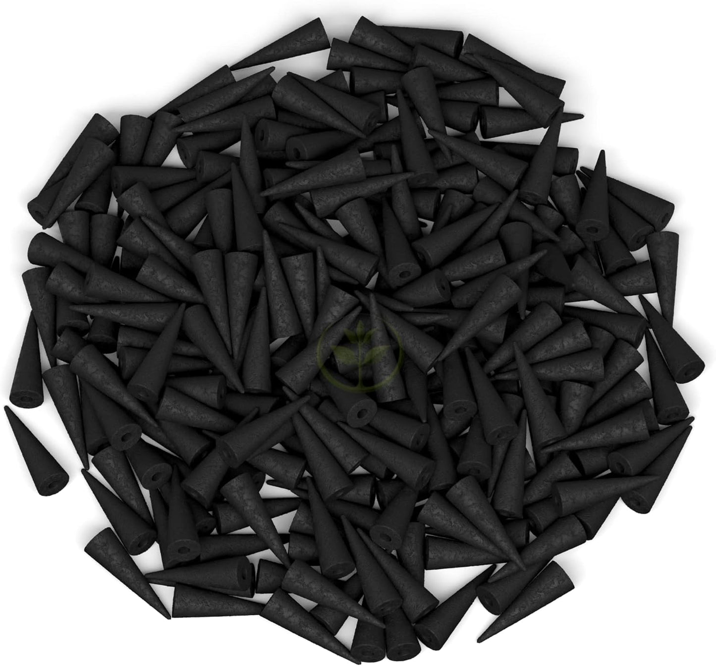 Lavender Charcoal Incense Cones 2" BACKFLOW - 60 Pack Bulk - Natural Scented Cones Handmade Hand Dipped