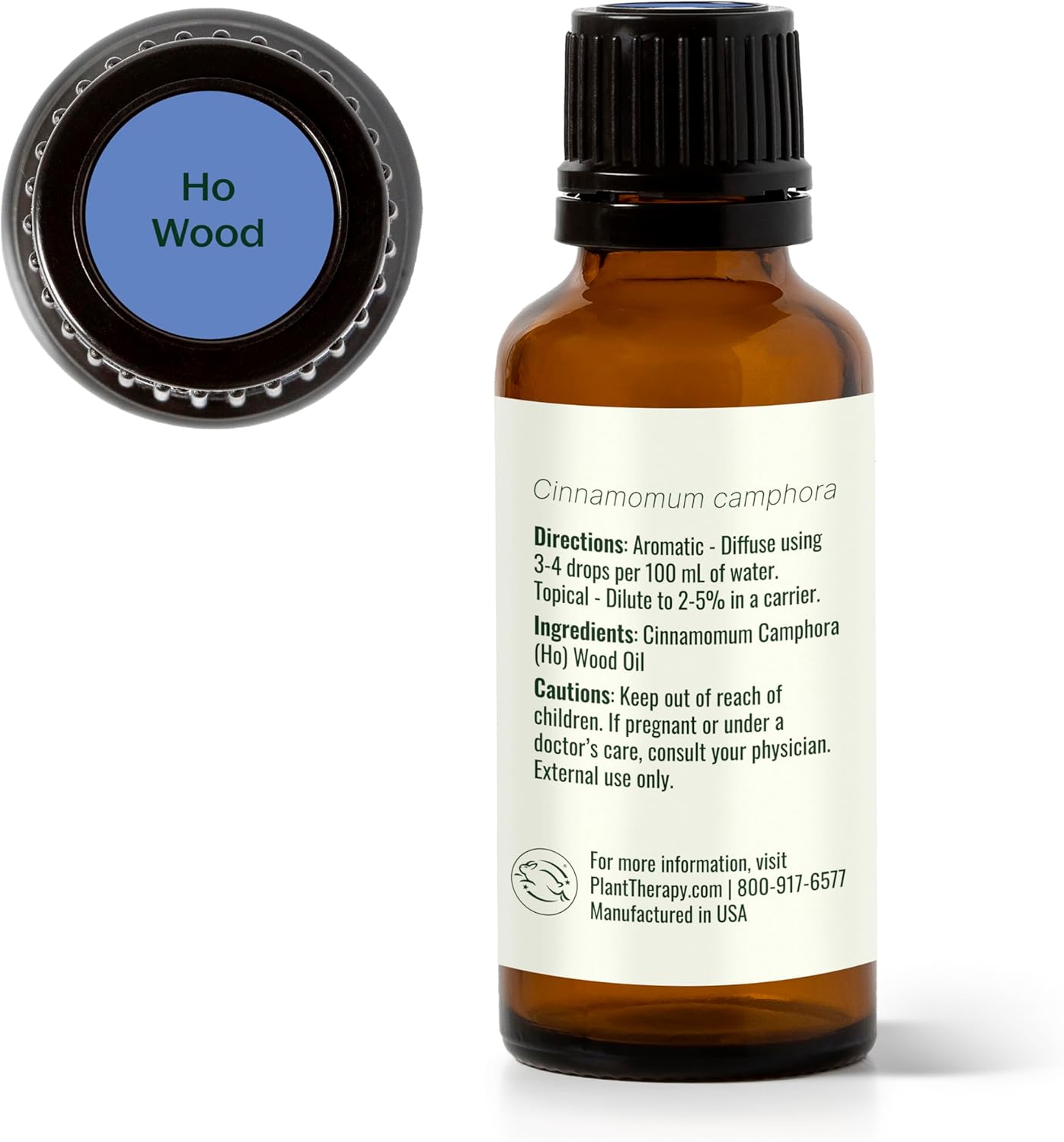 Plant Therapy Ho Wood Essential Oil 30 mL (1 oz) 100% Pure, Undiluted, Aromatherapy, Calming Floral Scent for Relaxation and Sleep Support