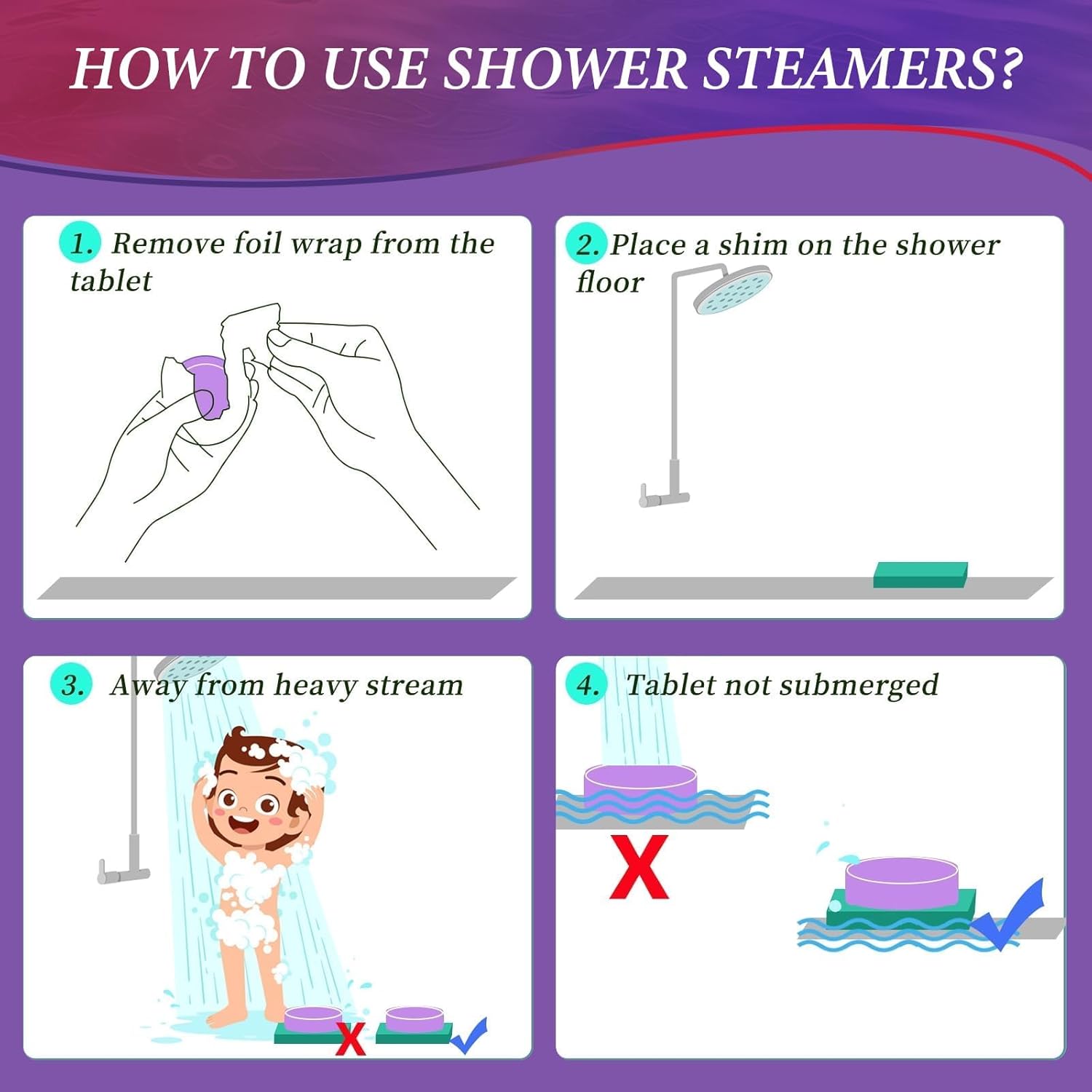 Shower Steamers Aromatherapy - 21Pcs Birthday Gifts for Women, Mom, Wife, Her, Best Friend, Daughter, Sister, Teens & Girlfriend, Self Care with Natural Essential Oils Relaxation Home SPA Gift Set