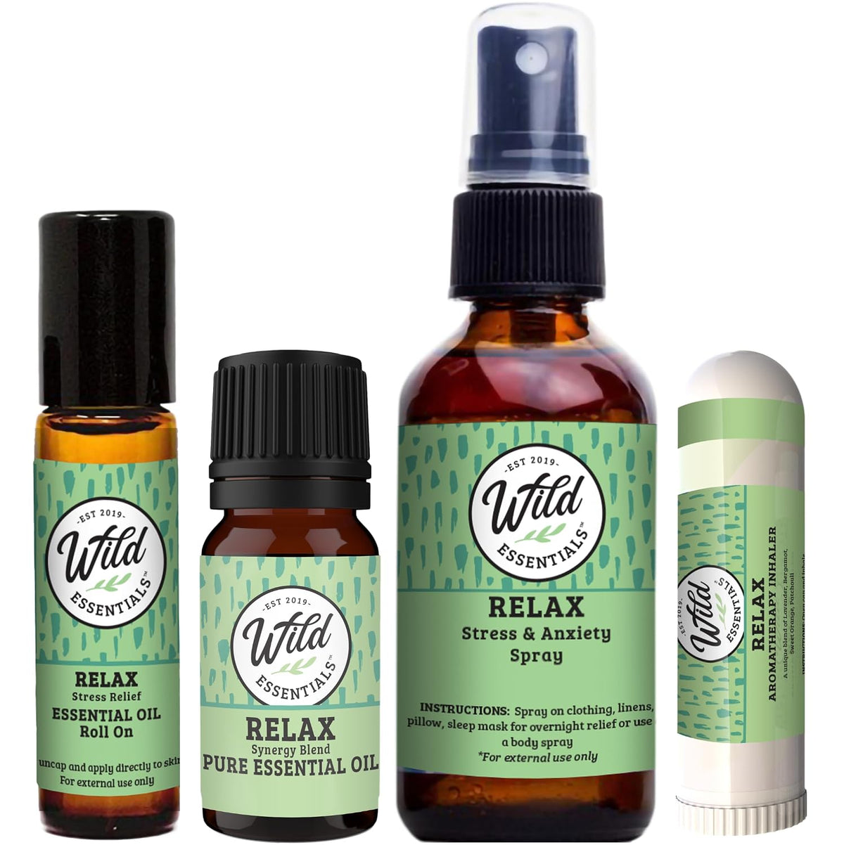 Relax Essential Oil Blend Bundle