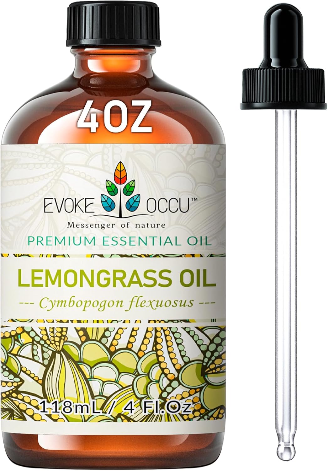 EVOKE OCCU Lemongrass Essential Oil and Lemon Essential Oil - 4 Fl Oz