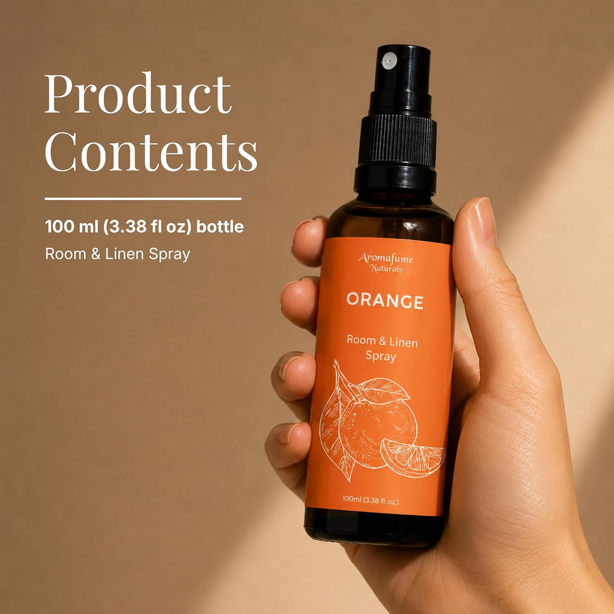 Orange Air Freshener Spray for Room