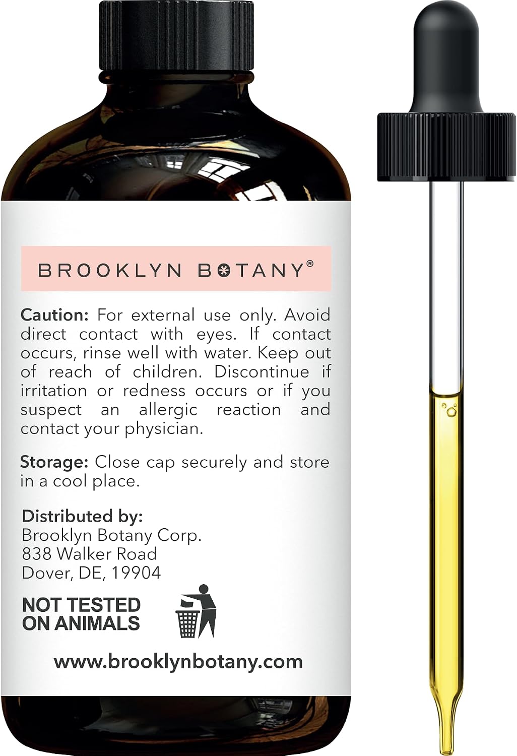 Brooklyn Botany Sweet Orange Essential Oil - Huge 4 Fl Oz