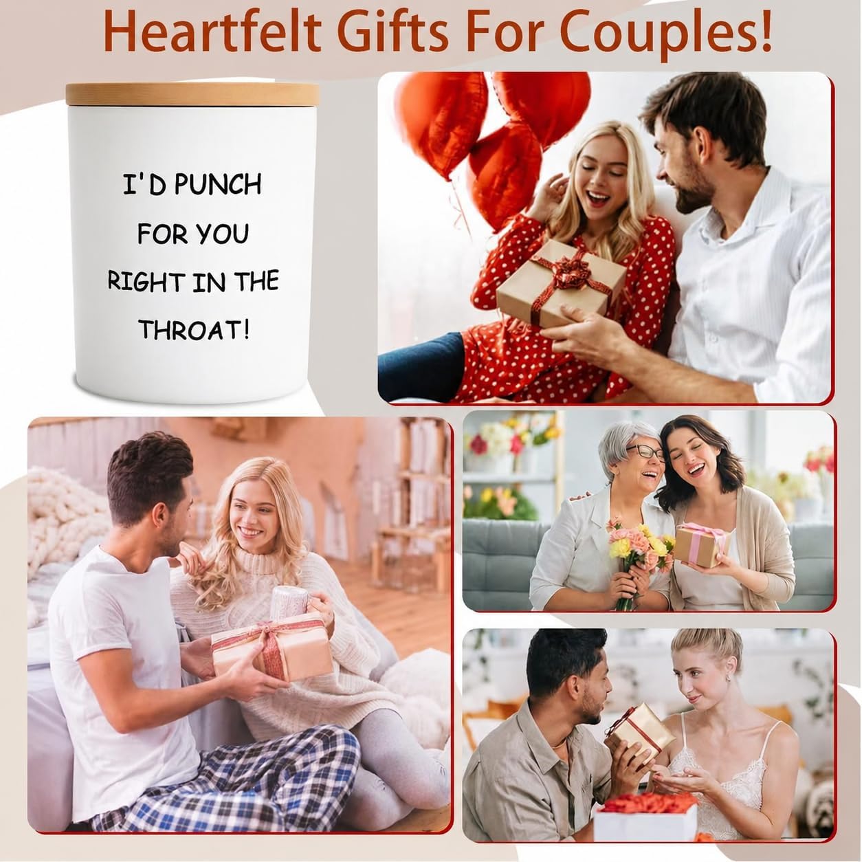 Teachers Day Gifts Candle 7 Oz, Romantic Birthday Anniversary Friendship Gift, Liwon Pinery Pear Scented Candle