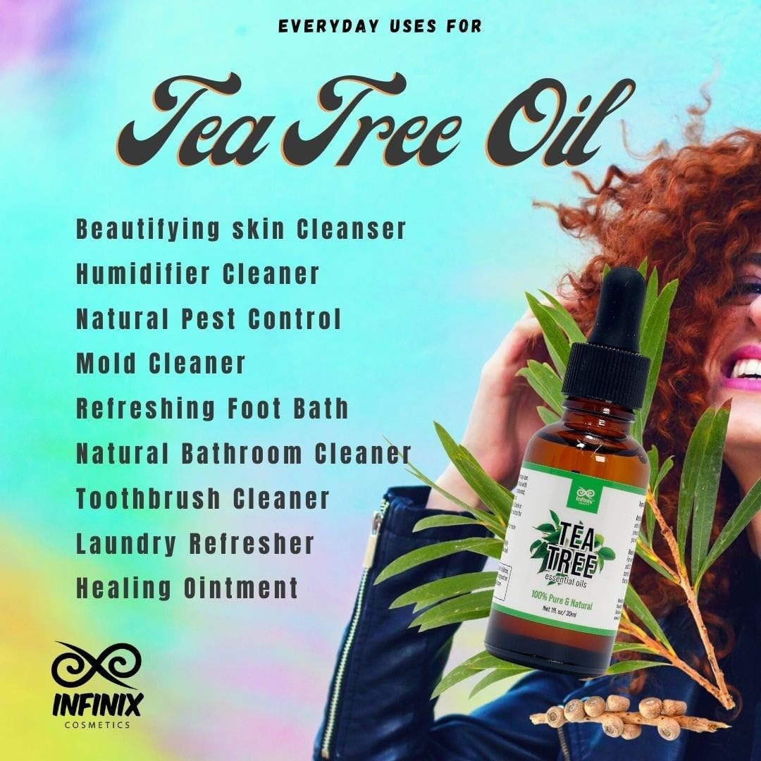 100% Teatree Oil Premium Grade Skin Body Care Must dilute