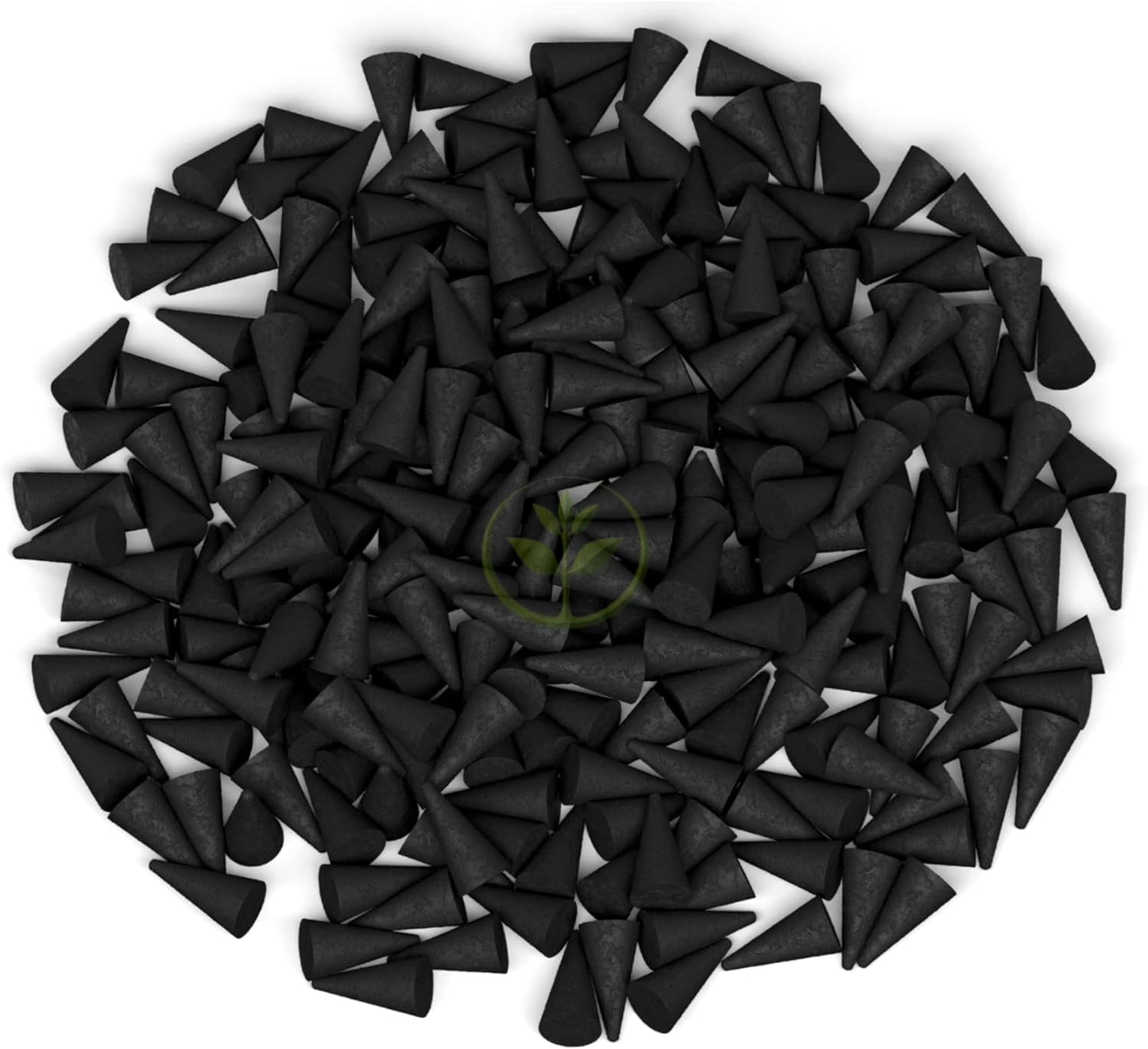 Lavender Charcoal Incense Cones 1" TOPFLOW - 100 Pack Bulk - Natural Scented Cones Handmade Hand Dipped