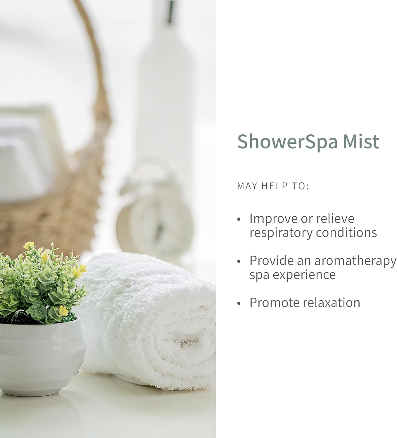 European Spa Source ShowerSpa Mist Spray Bundle (Classic Eucalyptus & Eucalyptus + Lavendar) for Aromatherapy, At Home Spa Experience, Sinus Congestion Relief, and Tension Relief, 4 fl oz. (each)