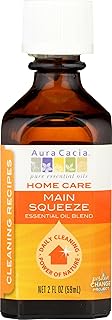 Aura Cacia Main Squeeze Essential Oil Blend for Home Care, 2 Fluid Ounce