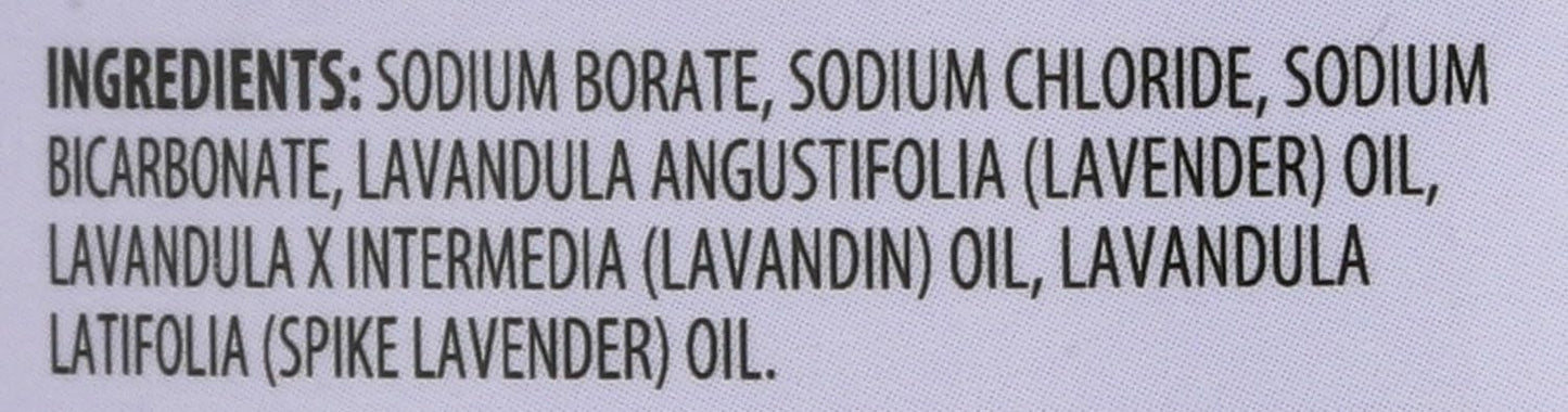 Aura Cacia Relaxing Lavender Aromatherapy Mineral Bath | 16 oz. Jar