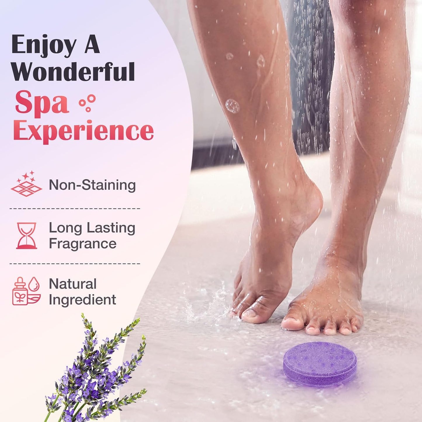 Qivatex Shower Steamers Aromatherapy, Birthday Gifts for Women, Teen Girls | Natural Essential Oils, Soothing Spa Self Care for Stress Relief & Relaxation, Gift for Women, Wife, Mom, Sister, Girlfriend