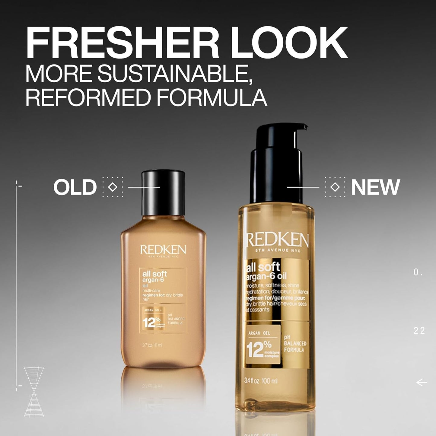 Redken All Soft Argan-6 Oil Treatment For Dry Hair - Deeply Conditions Hair, Adds Softness and Shine With Argan Oil