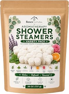 Shower Steamers Aromatherapy Variety Pack – 20 Count, 8 Scents | Gifts for Women, Self Care Spa Gift Set
