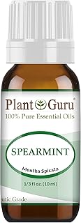 Spearmint Essential Oil 10 ml. 100% Pure Undiluted Therapeutic Grade for Aromatherapy Diffuser