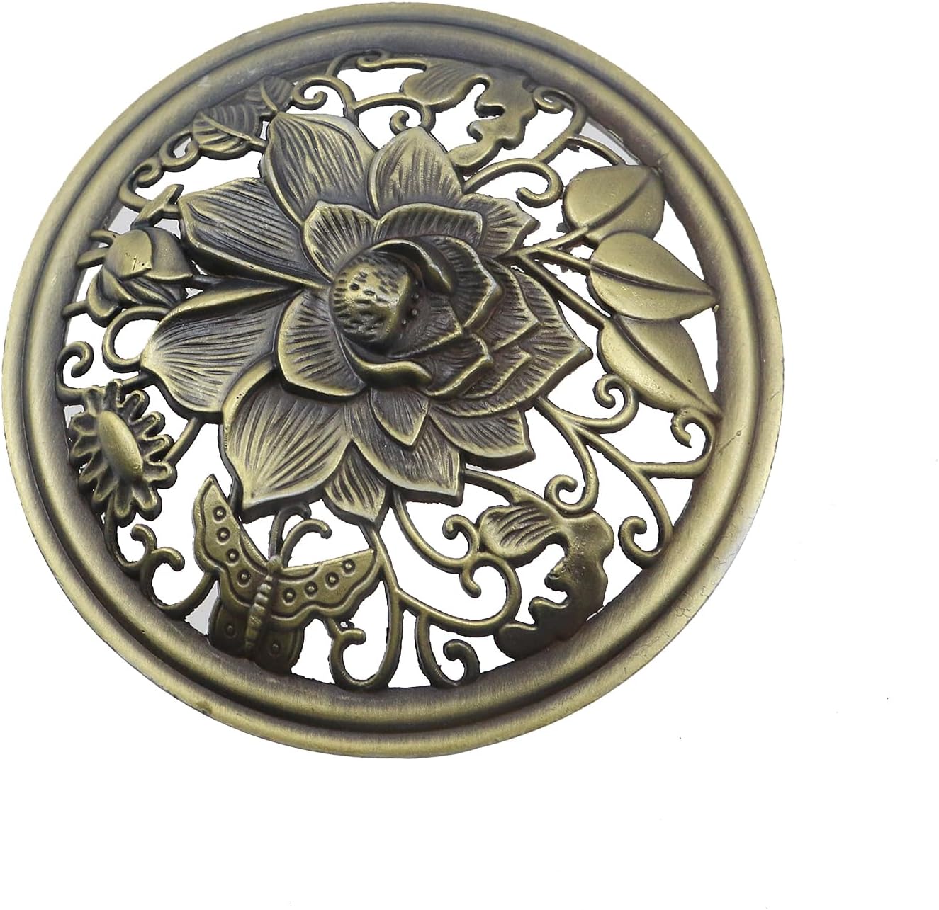 2Pcs Candle Cover Lotus Topper Candle Jars Cover Scented Lid Metal Aromatherapy Toppers