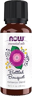 NOW Essential Oils, Bottled Bouquet Oil Blend, Floral Aromatherapy Scent, Blend of Pure Essential Oils, Vegan, Child Resistant Cap, 1-Ounce