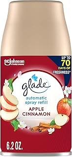 Glade Automatic Spray Refill, Air Freshener for Home and Bathroom, Apple Cinnamon, 6.2 Oz