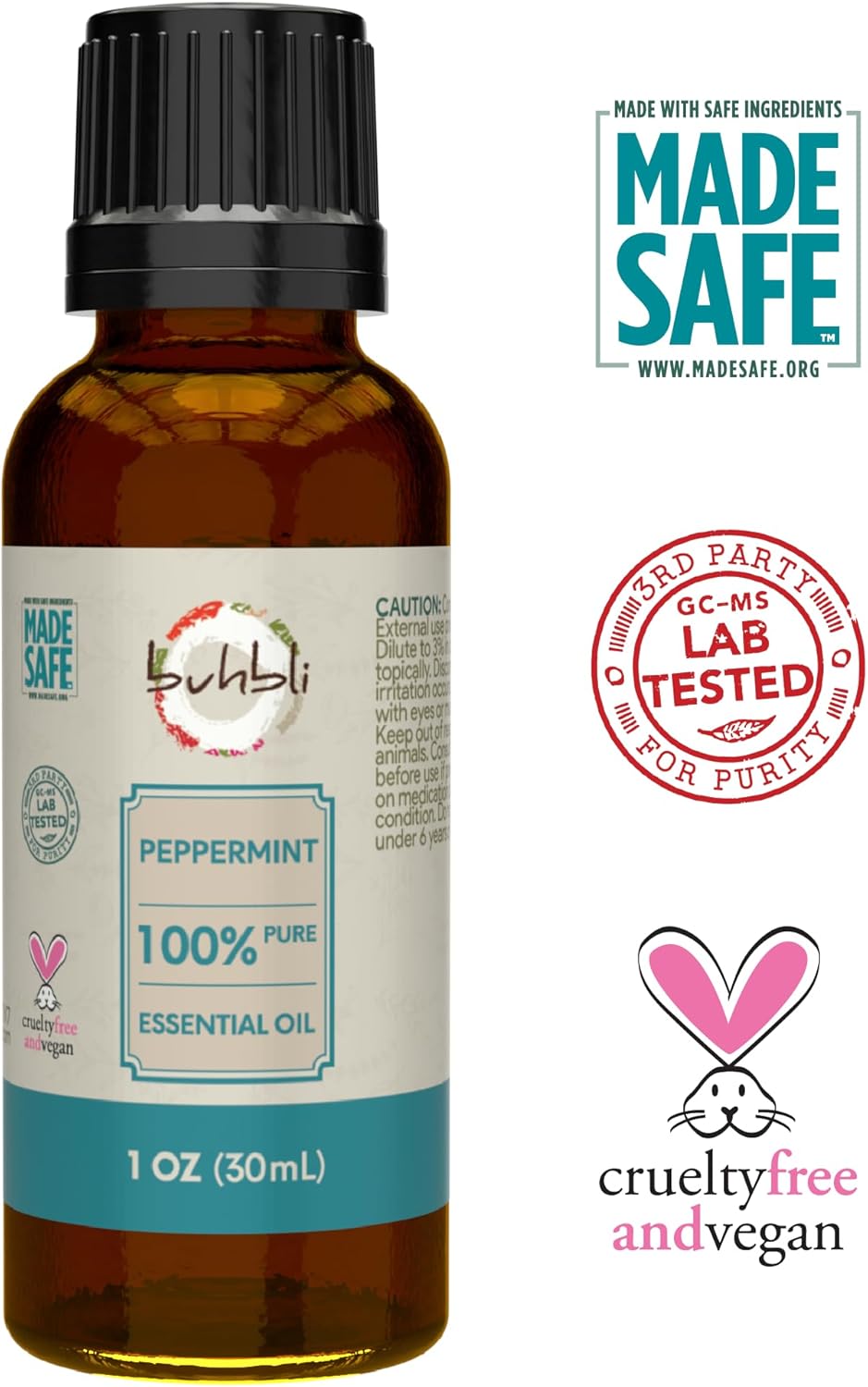 Peppermint Oil 100% Pure – Peppermint Essential Oil (30ml), Mentha Piperita, Steam Distilled, Essential Oil for Aromatherapy
