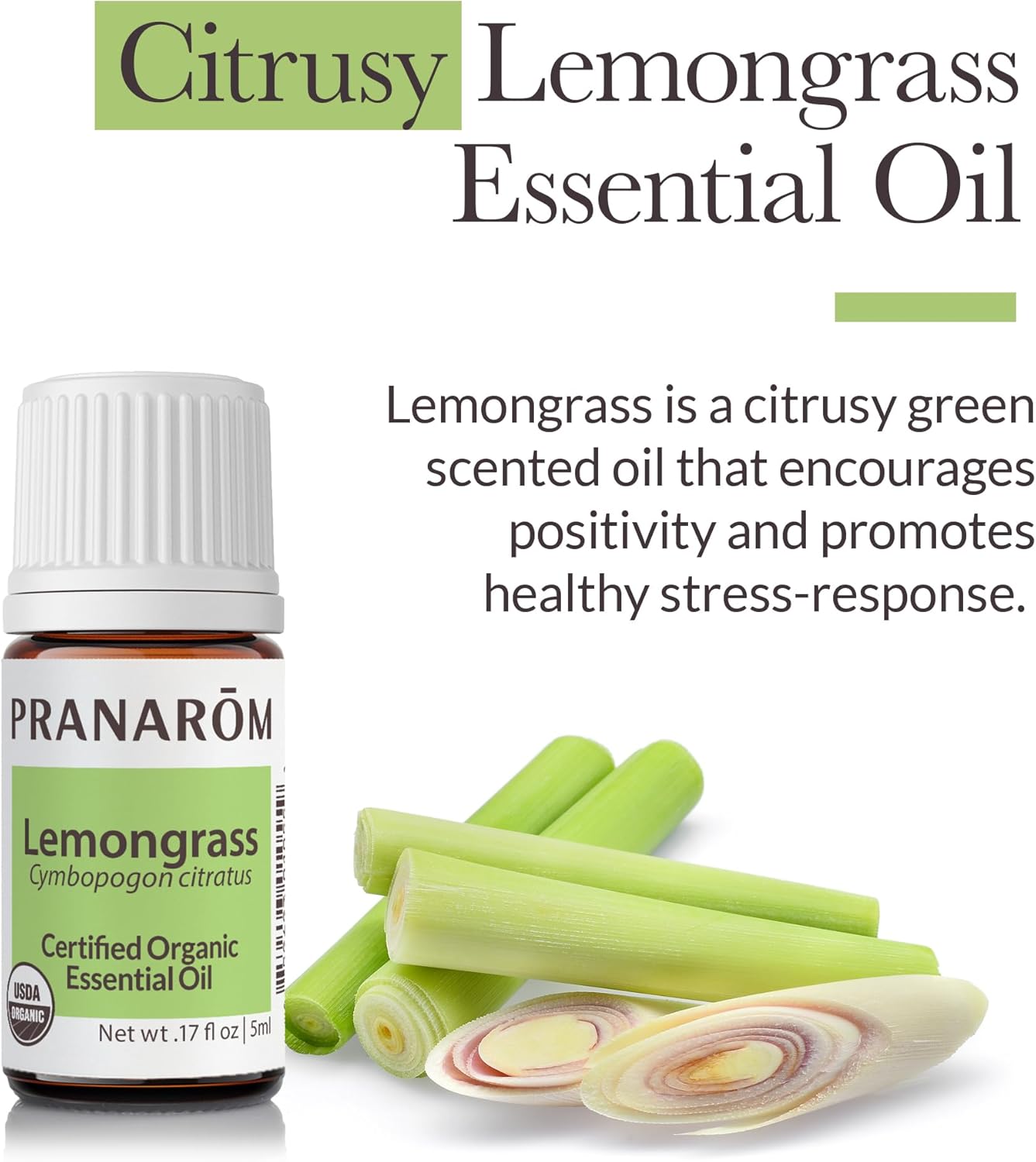 Pranarom - Lemongrass Essential Oil 5ml