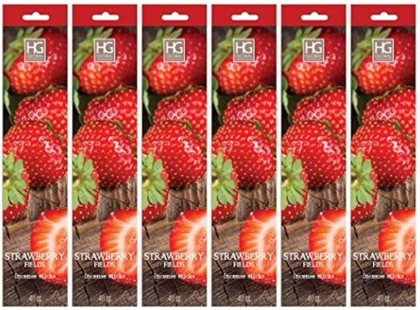Hosley 120 Pack Incense Sticks + Bonus 120 Pack (Total 240) – Strawberry – Bulk Pack Perfect for Home, Meditation & Aromatherapy