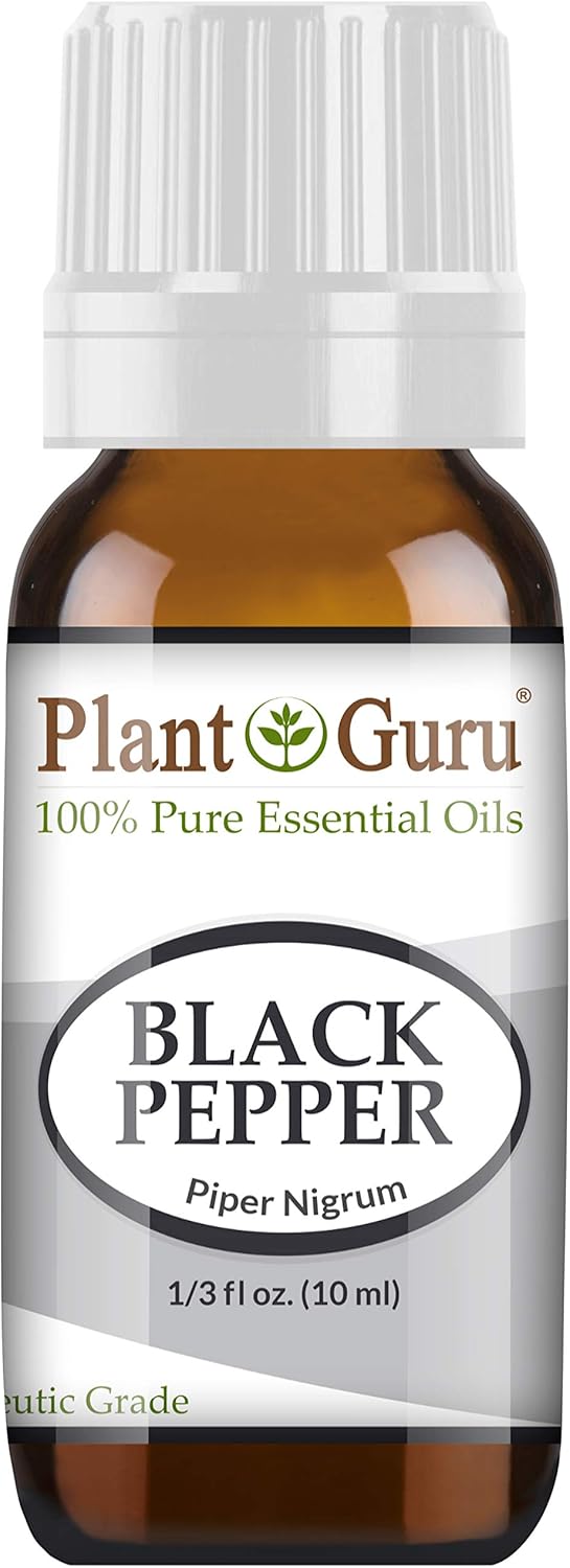 Black Pepper Essential Oil 10 ml Piper Nigrum 100% Pure Undiluted Therapeutic Grade.