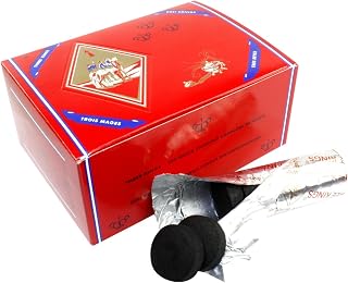 Premium Hookah Incense Charcoal Coals,100 Count | Premium Hookah Incense Charcoal Coals