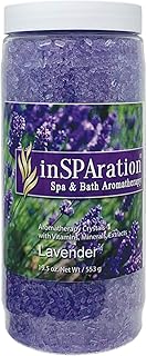 InSPAration 7463 Lavender Crystals for Spa and Hot Tubs, 19 oz