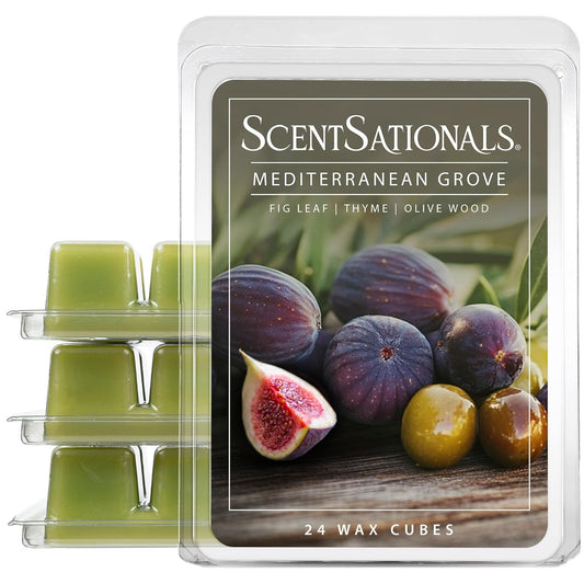 Scentsationals Mediterranean Grove Scented Wax Melts - Fig Leaf