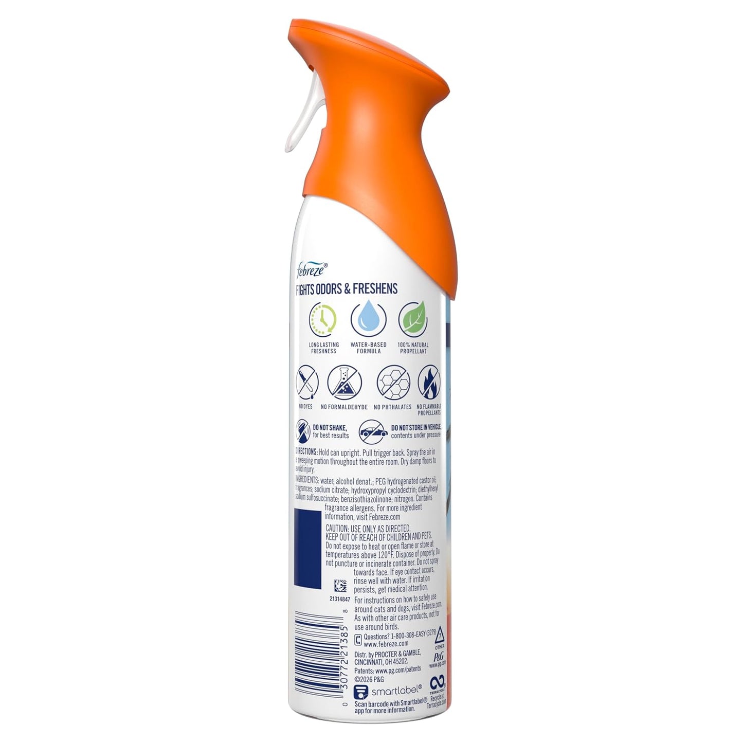 New & Improved Air Mist Hawaiian Aloha, Air Freshener, Home and Kitchen Essentials, Odor Fighting Room Spray, 8.1 oz bottle