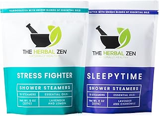 Aromatherapy Shower Steamer Gift Set - USA Made Mothers Day Gift for Mom - Shower Bomb Tablets Made with Soothing Natural Essential Oils - Relaxation Gift for Women and Men