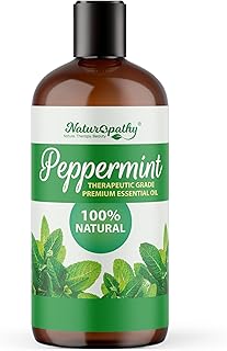 Naturopathy Peppermint Essential Oil, Therapeutic Grade, Premium Quality Perfect for Aromatherapy (16oz, Peppermint)