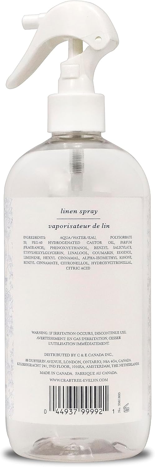 Crabtree & Evelyn Nantucket Briar Linen Spray 500 ml (16.9 oz)