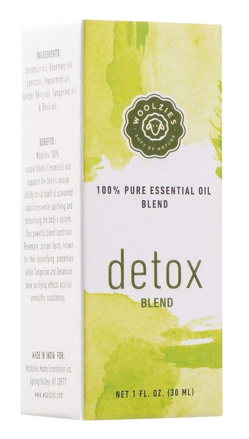 Woolzies Therapeutic Essential oil Blends (Detox)
