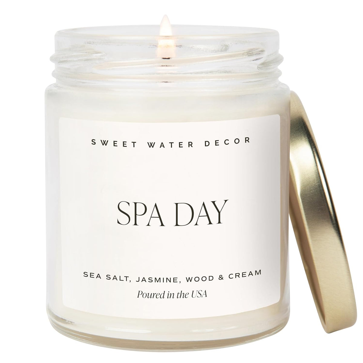 Sweet Water Decor Spa Day Soy Candle - Sea Salt