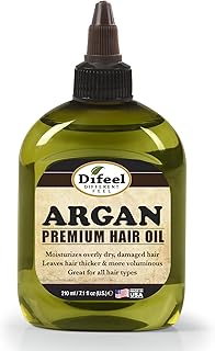 Difeel Premium Natural Hair Oil - Argan Oil 7.1 ounce (2-Pack)