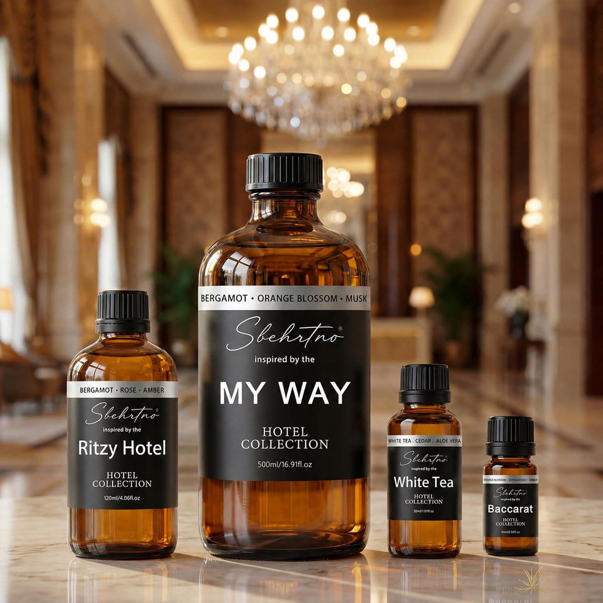 My Way Diffuser Oil – Luxury Hotel Collection, Inspired by The 1 Hotel Miami Scent – Sandalwood, Cedar &amp; Iris (0.34 Fl Oz (Pack of 1))